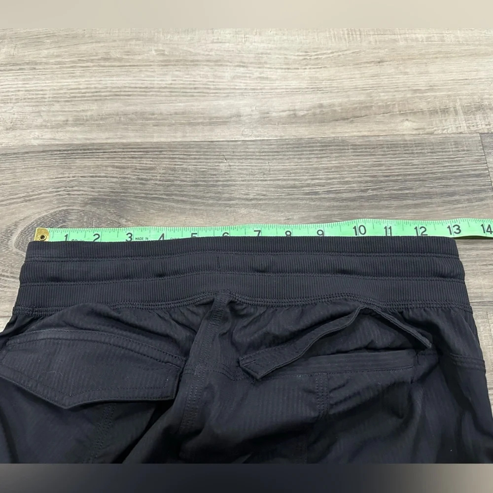 Lululemon Dance Studio Black Striped Cargo Pants - Picture 4 of 5